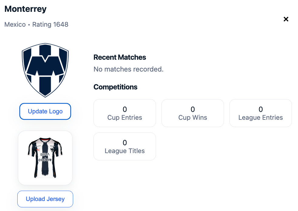 Search club screen 4